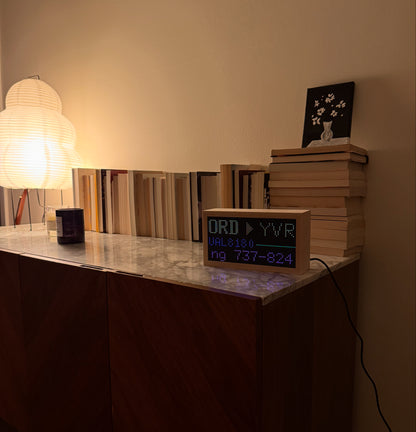 LED Flight Tracker Matrix Display | Flight Radar for Your Home