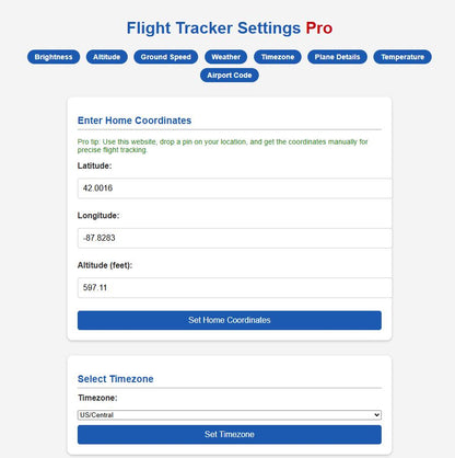 LED Flight Tracker Matrix Display | Flight Radar for Your Home